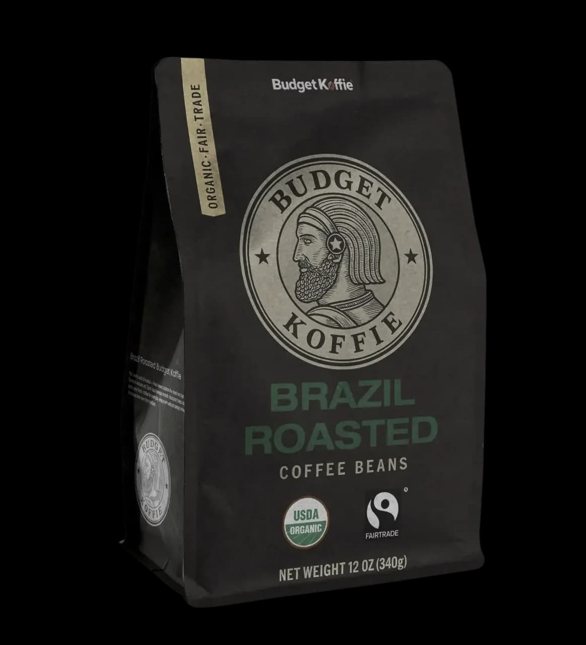 Budget Koffie – Brazil Roasted – Biologische & Fairtrade Koffiebonen